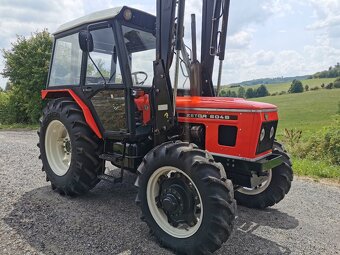 ZETOR 6045 S ČELNÍM NAKLADAČEM S TP A SPZ - 5