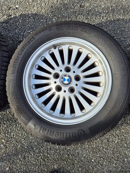 Prodám disky R16 BMW styling 33 + zimní pneu Continental - 5