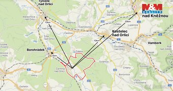 Prodej pozemku k bydlení, 1430 m², Čermná nad Orlicí - 5