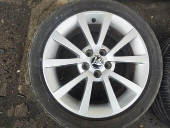 16"letní alu sada 5x100 origo Škoda Fabia 2 Roomster Polo - 5
