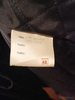 Kožešinový černý kabát - 5