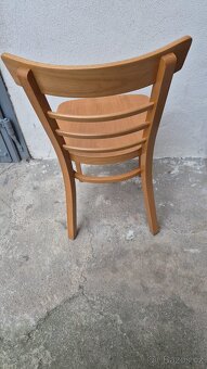 Ton židle světlé (č.36) s nový lakem - 5