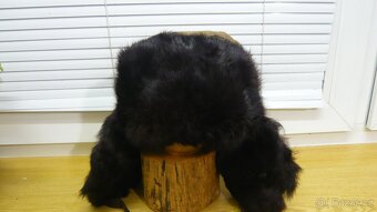 Vintage kožešinová čepice ušanka - 5