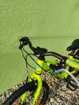 Značkové dětské kolo Rock Machine 20" (limetka) - 5