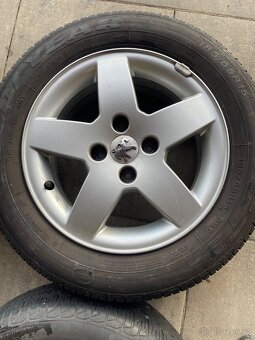 Prodám alu peugot r15 - 5