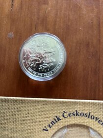 Stříbrná mince - 5