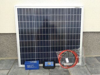 Eletrický ohradník, solár 12V/230V 8J - 5