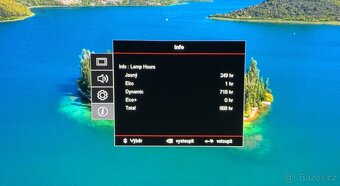 DLP Projektor Optoma X308STe HDMI USB 3D dálkové ovládání - 5