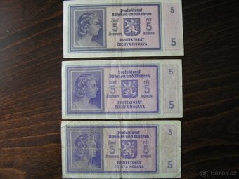 BANKOVKY: PROTEKTORÁT ČIECH a MORAVY(1939-1945) - 5