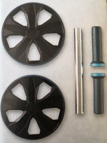 Posilovací kolečko AB Wheel modré - 5