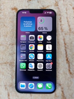 APPLE iPhone 13 Pro Max 256GB + nabíječka + 5x obal - TOP - 5