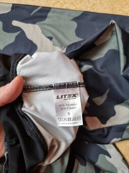 Legíny Litex s maskáčovým vzorem vel. S - 5