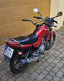 Prodám motocykl Yamaha YBR-125 (AUTOŠKOLA) - 5