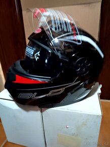 Prodám úplně novou výklopnou helmu BLD v.L59-60cm. - 5
