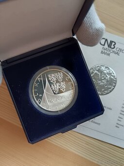 200kč ČNB Proof provedení 1997 - 5