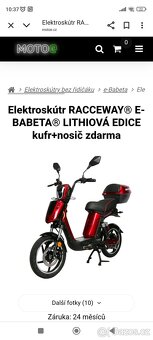 Babetta Racceway lithiová edice - 5