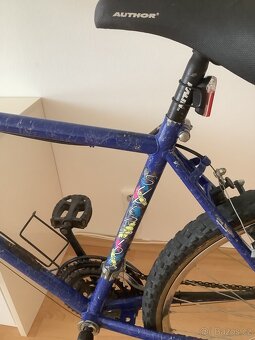 Dětské modré kolo 24” SUPER RIDER - 5