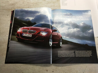 Prospekt BMW M5, M6 Coupé (2005), 84+16 str., motor 5,0 V10 - 5