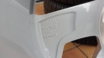 ALU kola ŠKODA / VOLKSWAGEN 5x112 R18 zimní pneu 235/45/18 - 5