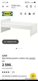 Prodám postel + Úložný díly pod postel - 5