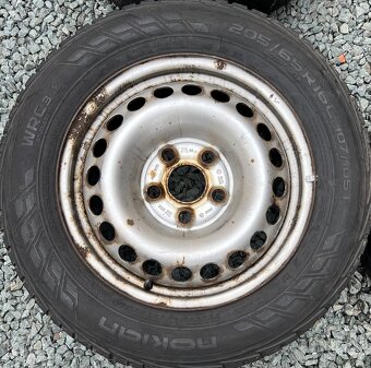 Ocelové disky VW T5, T6, Amarok 6,5Jx16 ET52, 5x120x65,1 - 5