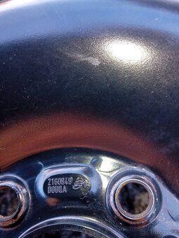 Prodám zimní kompletní sadu plech. kol - 5