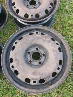 Plechové disky Fabia R15+poklice - 5