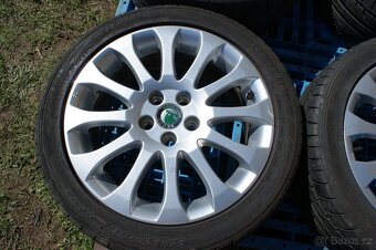 original alu kola Skoda R16 letni pneu take Audi Seat VW - 5