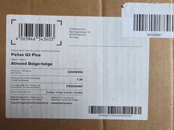 Autosedačka Cybex Gold Pallas G3 NOVÁ - 5