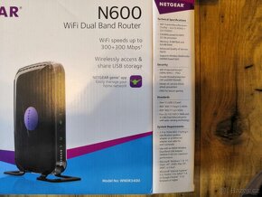 Netgear N600 wifi dual band router - 5