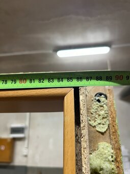 Vnitřní dveře, přírodní dýha - po demontáži - 5
