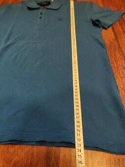 Polo tričko Guess – modré, velikost L - 5