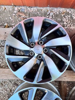 5x114,3 R17 originál alu disky Mitsubishi Outlander + senzor - 5