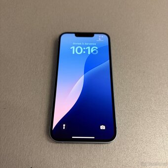 iPhone 14 128GB, modrý, pěkný stav, 12 měsíců záruka - 5