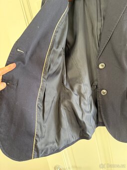 Tmave modre sako Zara vel. 40 - 5