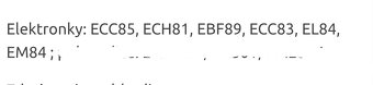 Sada všech 6ks elektronek z rádia Tesla 541A - 5