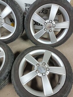 4ks alu disky orig. Seat 5x112 R17 7mm 225/45 - 5