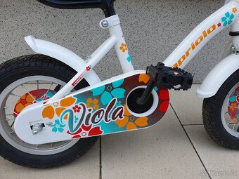 Dětské kolo Capriolo Viola pro malé slečny - vel. 12 - 5