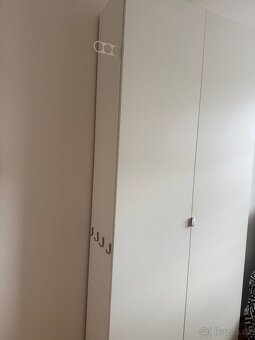 Bílá šatní skříň Ikea - 5