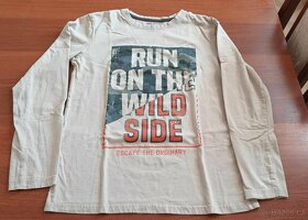 Trička dlouhý rukáv 158/164 - 5