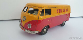 TCO Tippco VW Bus Bulli Kasten SHELL Van 50s plechová hračka - 5