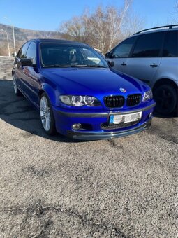 Lipo spoiler pod nárazník na BMW E46 M technik nárazníky - 5