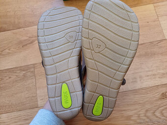 Dětské kožené barefoot sandály Fare - 5