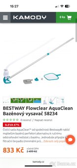 Prodám nadzemní bazén s příslušenstvím - 5