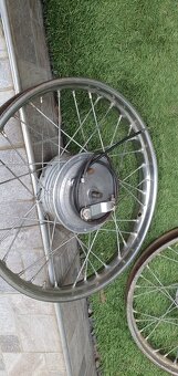 Jawa 555 podsedlový plech a kola.♧♧♧ - 5