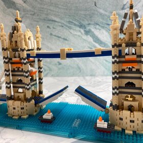 NOVÉ Stavebnice typu Lego - Tower Bridge - 1833 kostek - 5