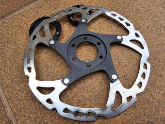 2x kotouče SHIMANO XT SM-RT76 - 180mm - 6 děr/CL - 5
