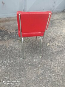 Retro židle chrom - 5