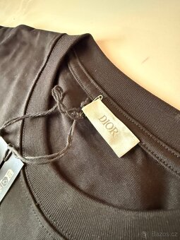 Dior pánské tričko – nové, vel. L (černé + šedé) - 5