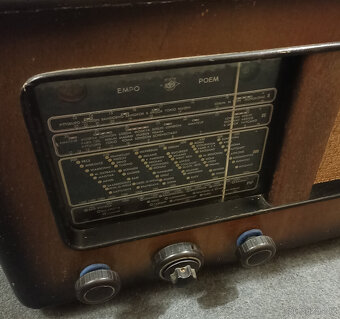 Staré rádio Empo Poem - 5